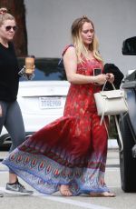 HILARY DUFF Out Shopping in Beverly Hills 06/07/2018