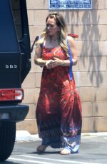 HILARY DUFF Out Shopping in Beverly Hills 06/07/2018