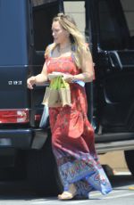 HILARY DUFF Out Shopping in Beverly Hills 06/07/2018