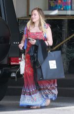 HILARY DUFF Out Shopping in Beverly Hills 06/07/2018
