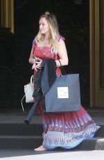 HILARY DUFF Out Shopping in Beverly Hills 06/07/2018