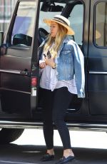 HILARY DUFF Picks up Balloons and Party Supplies at Bonjour Fete in Studio City 06/02/2018