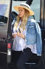 HILARY DUFF Picks up Balloons and Party Supplies at Bonjour Fete in Studio City 06/02/2018
