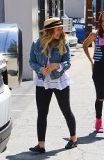 HILARY DUFF Picks up Balloons and Party Supplies at Bonjour Fete in Studio City 06/02/2018