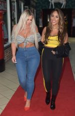 HOLLY HAGAN and SOPHIA KASAEI Night Out in Teesside 06/22/2018