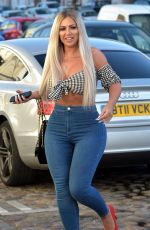 HOLLY HAGAN and SOPHIA KASAEI Night Out in Teesside 06/22/2018