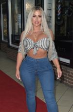 HOLLY HAGAN and SOPHIA KASAEI Night Out in Teesside 06/22/2018
