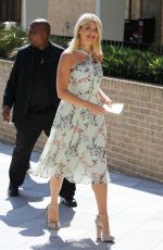 HOLLY WILLOGHBY Filming Outside ITV Studios in London 06/26/2018