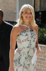 HOLLY WILLOGHBY Filming Outside ITV Studios in London 06/26/2018