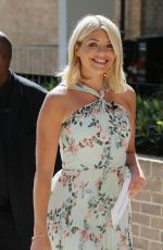 HOLLY WILLOGHBY Filming Outside ITV Studios in London 06/26/2018