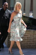 HOLLY WILLOGHBY Filming Outside ITV Studios in London 06/26/2018