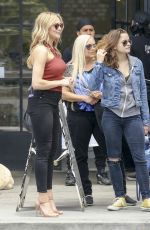 HUNTER HALEY and JOEY KING Out for Lunch in Los Angeles 06/05/2018