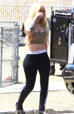 IGGY AZALEA on the Set of a Video in Los Angeles 06/28/2018