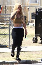 IGGY AZALEA on the Set of a Video in Los Angeles 06/28/2018