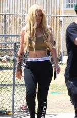 IGGY AZALEA on the Set of a Video in Los Angeles 06/28/2018