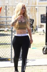 IGGY AZALEA on the Set of a Video in Los Angeles 06/28/2018