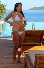 IMOGEN THOMAS in Bikini at a Pool in Skiathos 06/01/2018