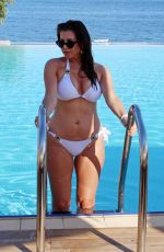 IMOGEN THOMAS in Bikini at a Pool in Skiathos 06/01/2018