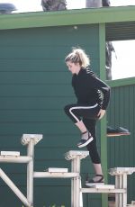 IRELAND BALDWIN on the Set of a Photoshoot in Los Angeles 06/10/2018