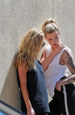 IRELAND BALDWIN on the Set of a Photoshoot in Los Angeles 06/10/2018