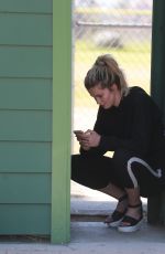 IRELAND BALDWIN on the Set of a Photoshoot in Los Angeles 06/10/2018