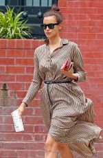 IRINA SHAYK Out and About in New York 06/23/2018
