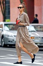IRINA SHAYK Out and About in New York 06/23/2018