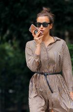 IRINA SHAYK Out and About in New York 06/23/2018