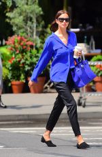 IRINA SHAYK Out in New York 06/06/2018