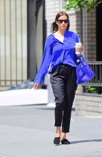 IRINA SHAYK Out in New York 06/06/2018