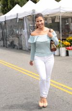 IRIS ALMARIO Shopping at Farmers Market in Studio City 06/17/2018