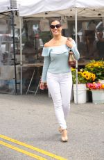 IRIS ALMARIO Shopping at Farmers Market in Studio City 06/17/2018