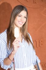 IRIS MITTENAERE at 2018 French Open at Roland Garros in Paris 06/10/2018