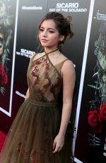 ISABELA MONER at Sicario: Day of the Soldado Premiere in Los Angeles 06/26/2018