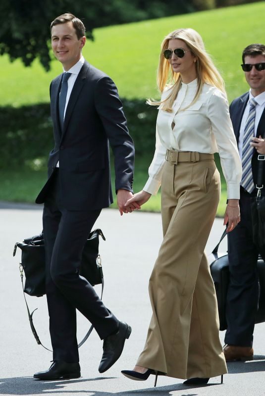 IVANKA TRUMP Leaves White House in Washington, D.C. 06/01/2018