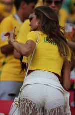 IZABEL GOULART at Serbia vs Brazil Game in Moscow 06/27/2018