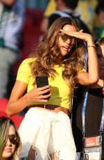 IZABEL GOULART at Serbia vs Brazil Game in Moscow 06/27/2018