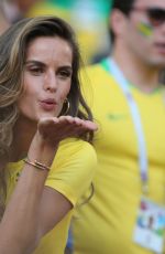 IZABEL GOULART at Serbia vs Brazil Game in Moscow 06/27/2018