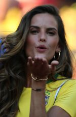 IZABEL GOULART at Serbia vs Brazil Game in Moscow 06/27/2018