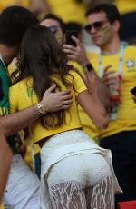 IZABEL GOULART at Serbia vs Brazil Game in Moscow 06/27/2018