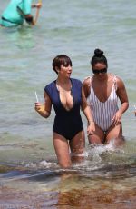 JACKIE CRUZ in Swimsuit on the Beach in Miami 06/17/2018