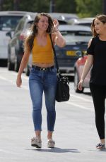 JACQUELINE JOSSA Shopping at Blue Water Shopping Centre in London 06/21/2018