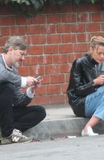 JAIME KING Takes a Cigarette Break at a Studio in Los Angeles 05/31/2018
