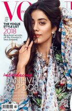 JANHVI KAPOO in Vogue Magazine, India June 2018