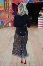 JANUARY JONES at Moschino Fashion Show in Los Angeles 06/08/2018
