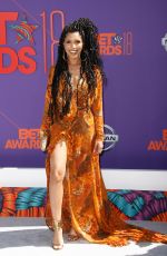 JASMIN SAVOY at BET Awards in Los Angeles 06/24/2018