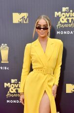 JASMINE SANDERS at 2018 MTV Movie and TV Awards in Santa Monica 06/16/2018