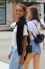 JASMINE TOOKES in Jeans Out Shopping in Beverly Hills 06/042018