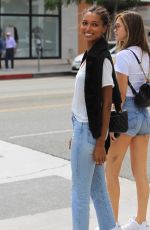 JASMINE TOOKES in Jeans Out Shopping in Beverly Hills 06/042018