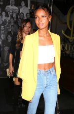 JASMINE TOOKES Leaves Catch LA in West Hollywood 06/04/2018